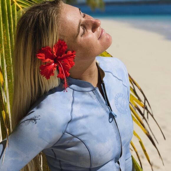 BILLABONG• 1/1 SALTY DAYZ LIGHT LONG SLEEVE SPRING SUIT WAVE WASH - Picture 9 of 17